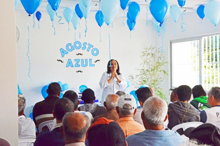 Agosto Azul: mês dedicado à saúde do homem começa nas Unidades de Saúde em Viana