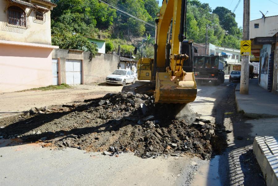 Começa obra de melhorias na Avenida Minas Gerais em Marcílio de Noronha