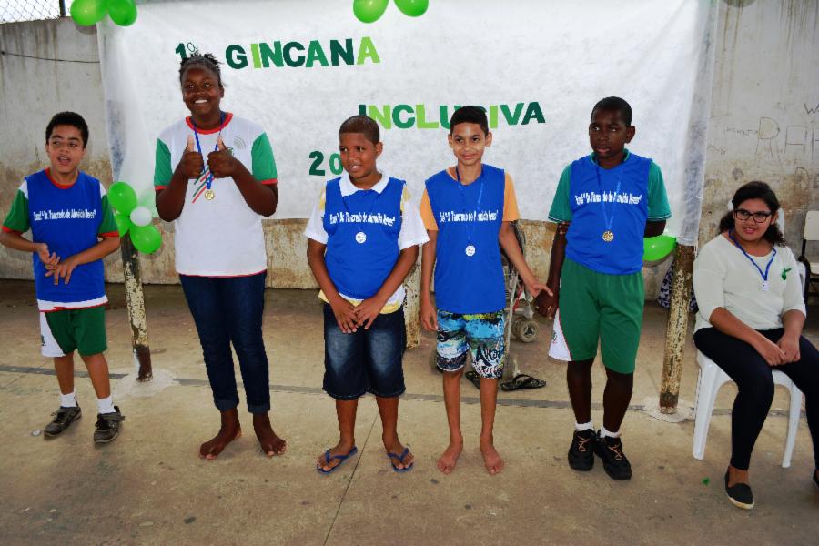 Gincana une alunos e promove inclusão durante o Setembro Verde