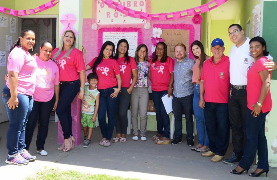 Comunidade de Jucu participa do Outubro Rosa