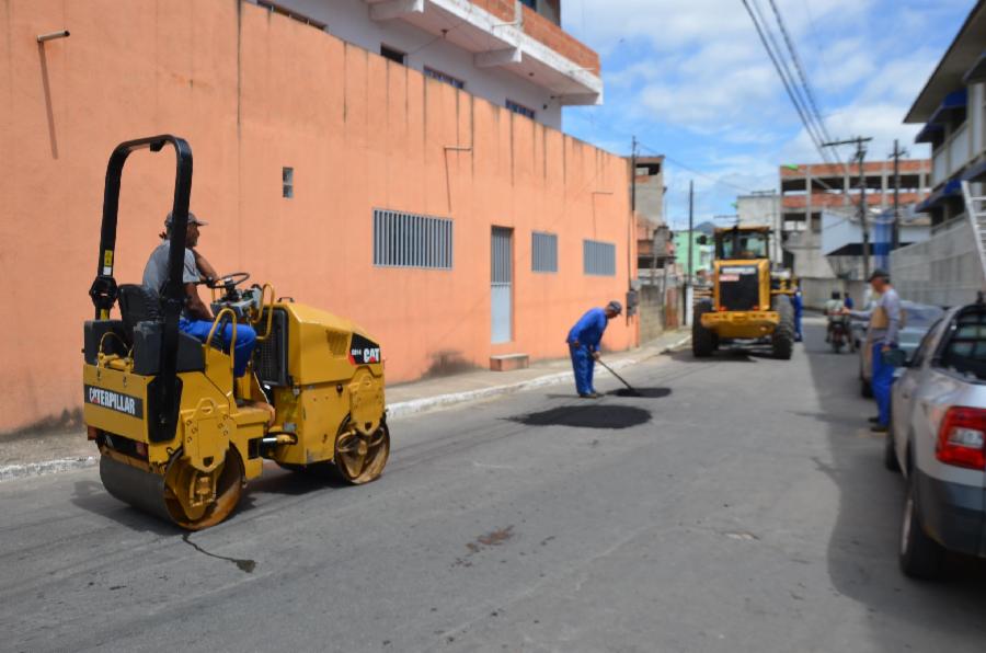 Começam obras na Rua Santa Helena, em Vila Bethânia