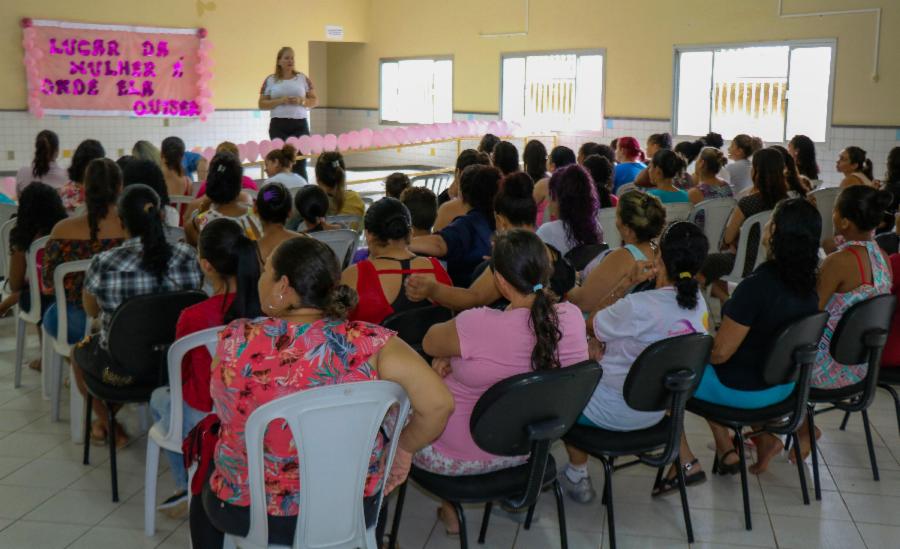 Empoderamento feminino é tema de palestra no CRAS do Vale do Sol