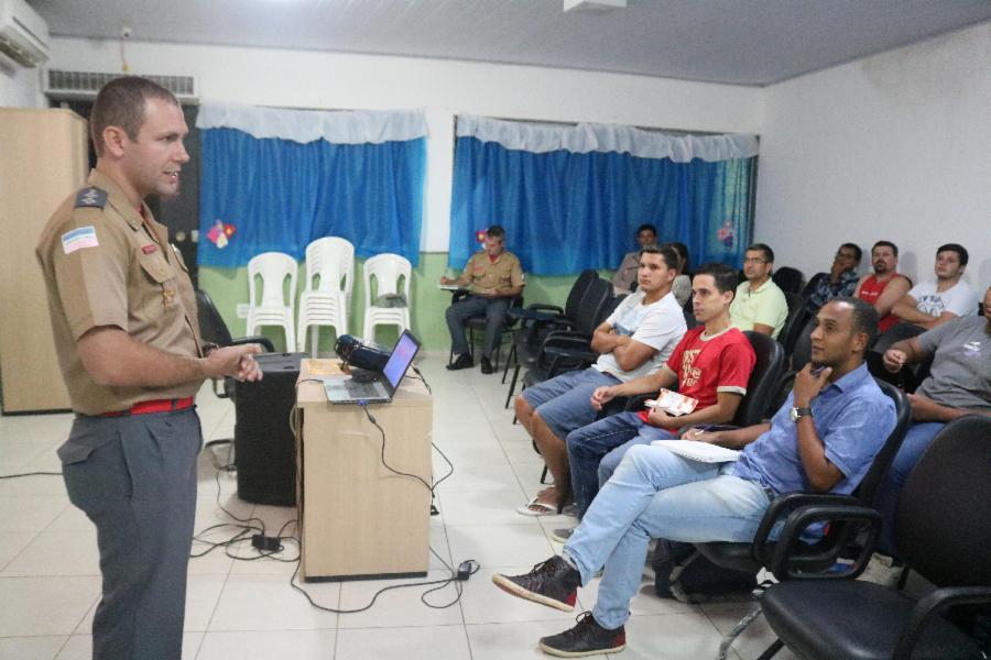 Corpo de Bombeiros faz palestra sobre vistoria e alvará na 10ª Semana do MEI