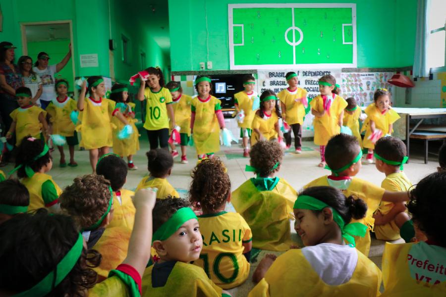 Copa do Mundo é tema de atividade para alunos de Industrial