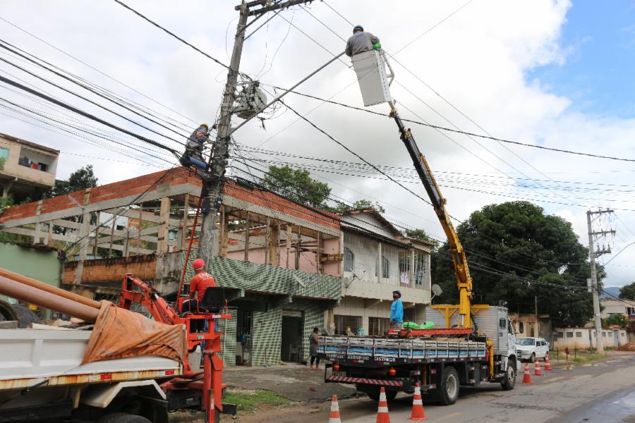 Industrial recebe nova iluminação pública