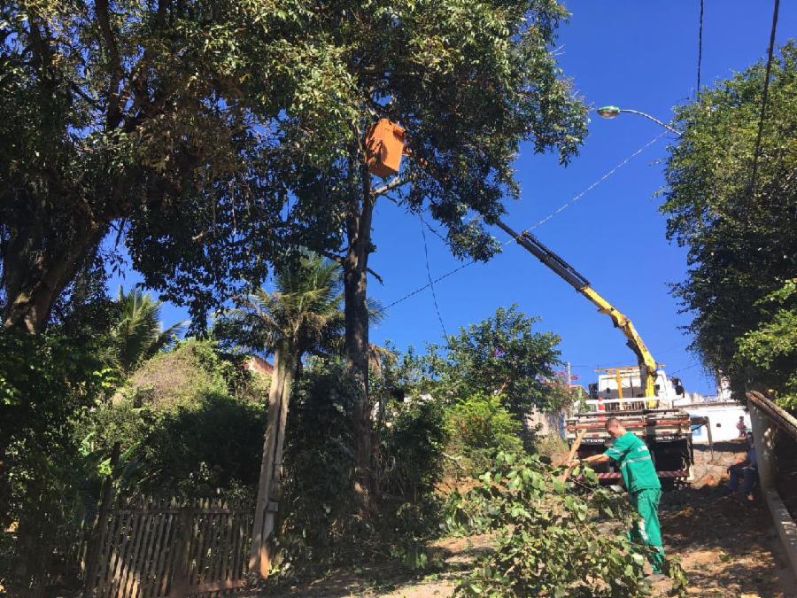 Seguem obras de revitalização em Araçatiba