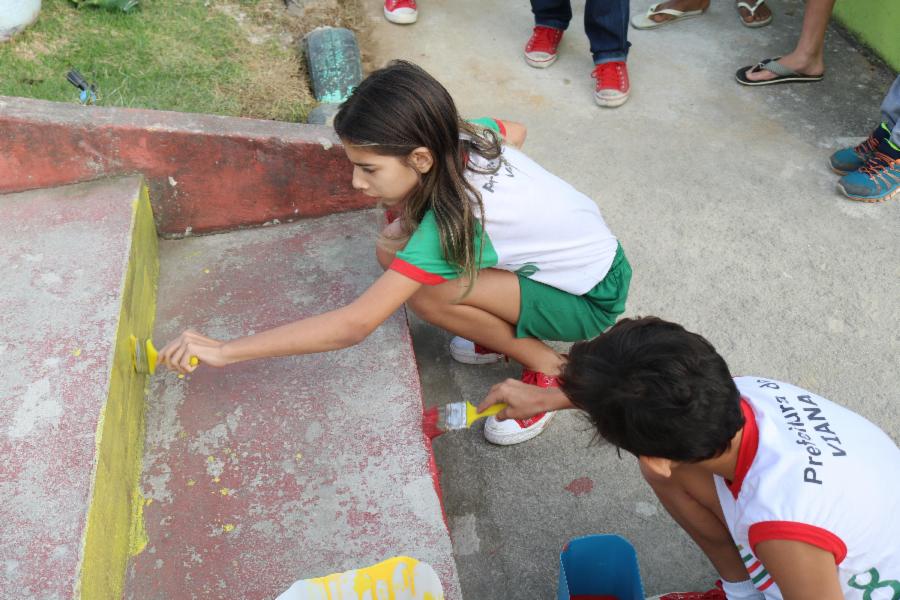 Escola de Marcílio de Noronha recebe ´Bairro de Todas as Cores´