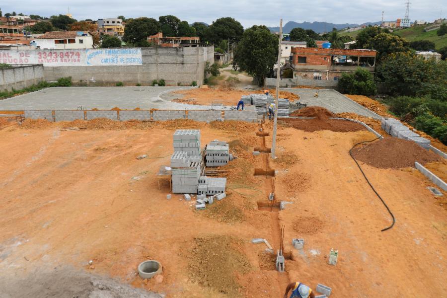 Seguem obras no Parque Linear de Campo Verde