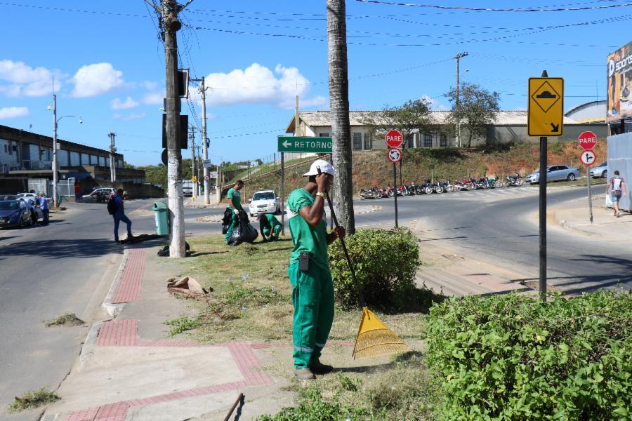 Cidade Linda é Cidade Limpa continua com reforço na limpeza em entrada dos bairros