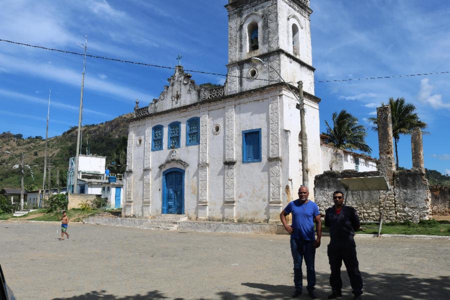 Bombeiros realizam vistoria técnica em Igreja de Araçatiba