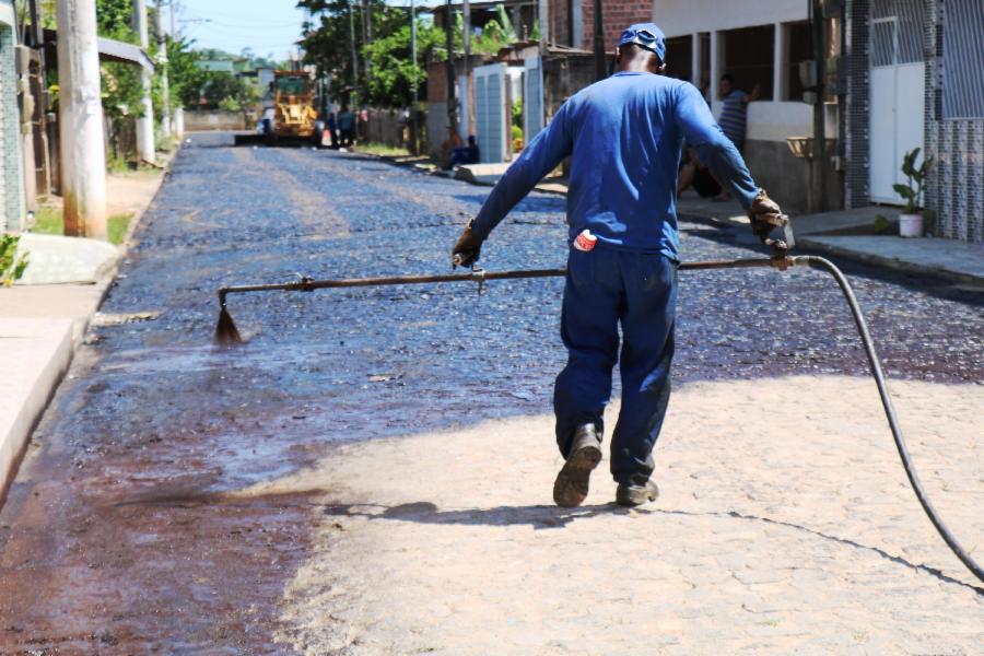 Mais ruas de Santo Agostinho são asfaltadas