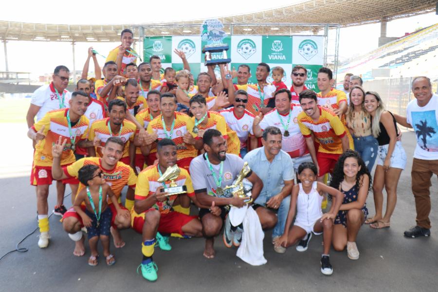 União é campeão do Campeonato Vianense de Futebol