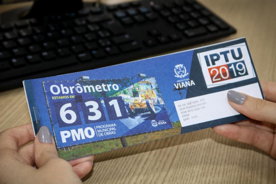 Começa distribuição de carnês do IPTU 2019