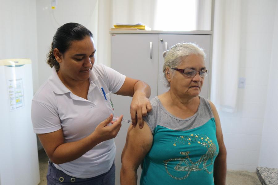 Segundo dia D da Campanha contra gripe é realizada em Viana