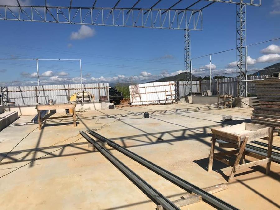 Obras no espaço esportivo do CMEI Guilherme continuam em andamento