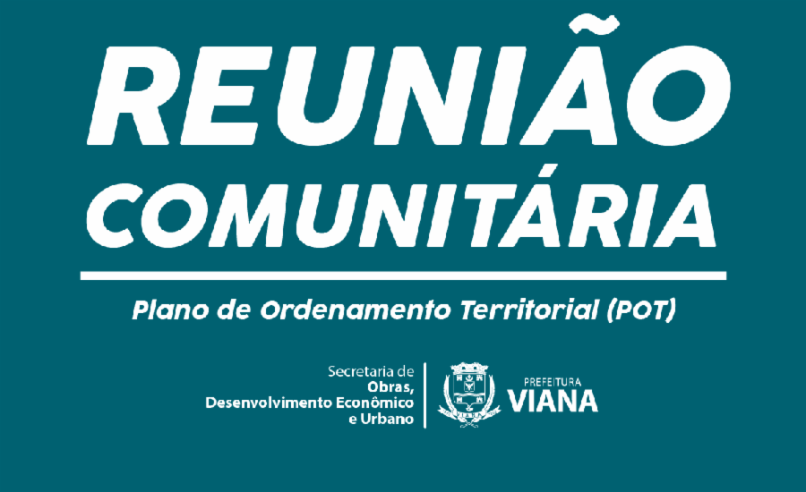 Apresentação do Plano de Ordenamento Territorial será nesta quarta (29)