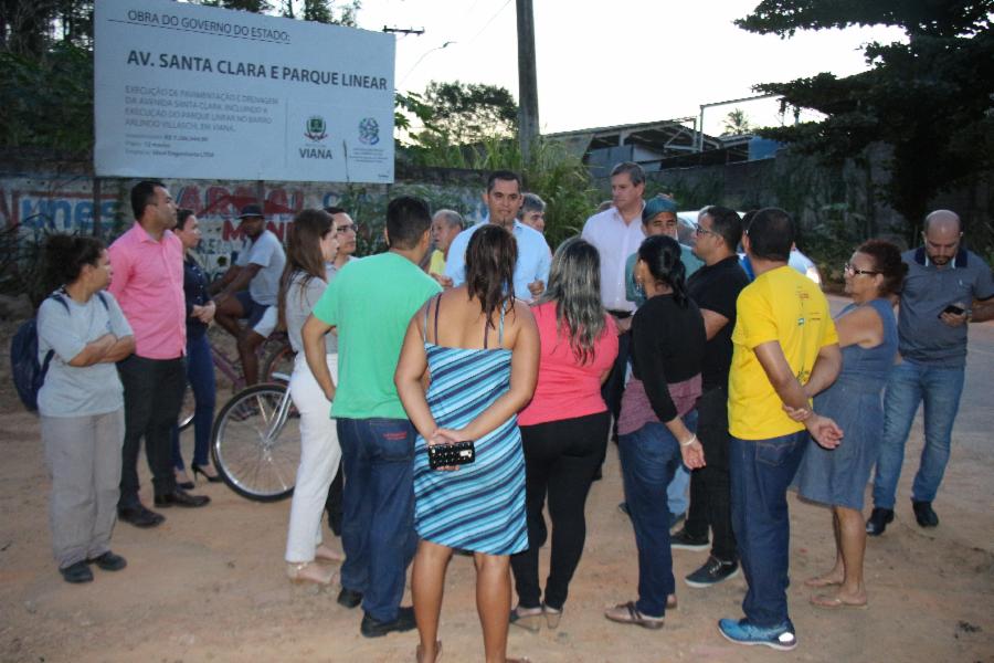 Prefeito se reúne com moradores de Vila Bethânia para tratar dos impactos das obras da Eco 101