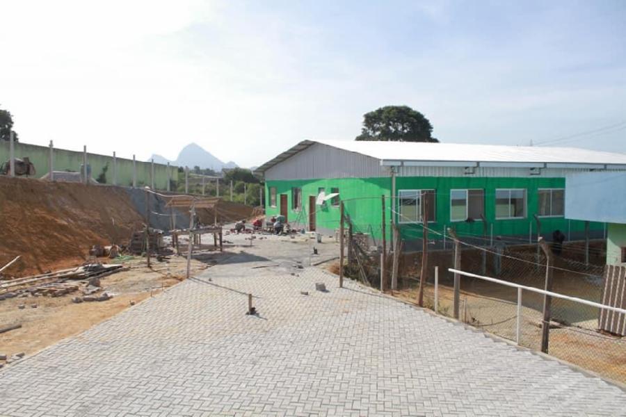 Avançam obras de construção do Centro de Convivência da Pessoa Idosa