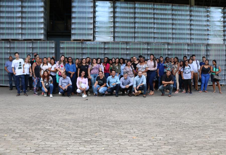 Alunos do Gerar participam de visita técnica dos alunos do Gerar à empresa Bebidas Reggiani