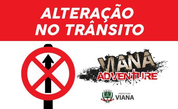 Viana Adventure: confira mudanças no trânsito em Viana Sede neste sábado (13) e domingo (14)