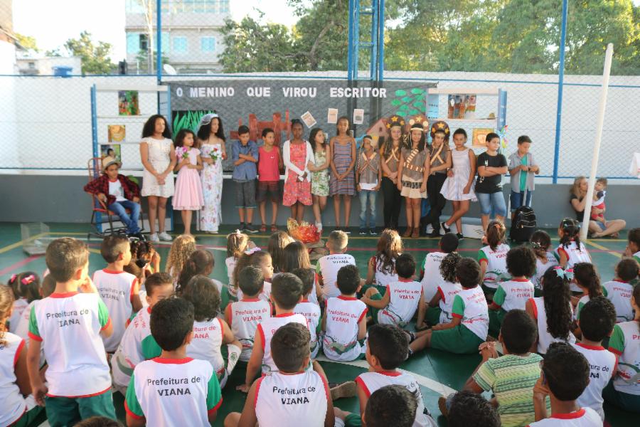 Alunos de Marcílio recebem o segundo livro do projeto Minha Biblioteca: Ler, Contar e Encantar