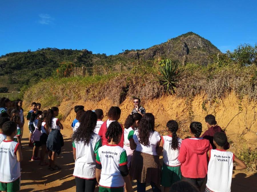 Alunos da EMEF Araçatiba participam de projeto para formação de condutores mirins