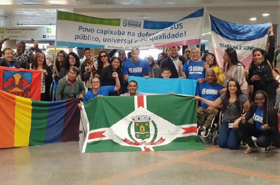 Conselheiros de Saúde de Viana participam da 16ª Conferência Nacional de Saúde