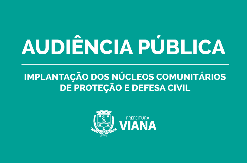 Audiência para implantação dos Núcleos Comunitários é nesta quarta (21)