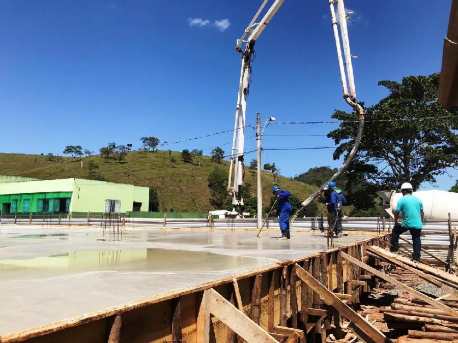 CMEI Bom Pastor recebe concretagem