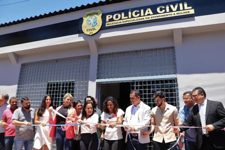 Inaugurada nova sede da Delegacia da Mulher de Viana