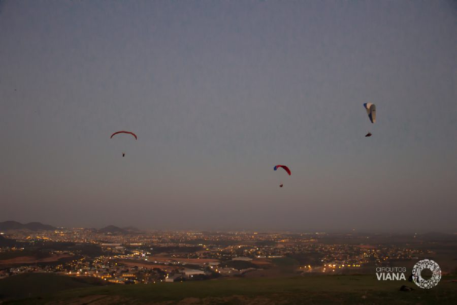 Rampa para voo livre de parapente é destaque no Circuitos Viana