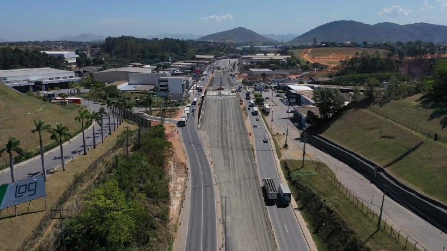 Eco101 libera ao tráfego dois viadutos da BR-101 em Viana nesta terça (17)