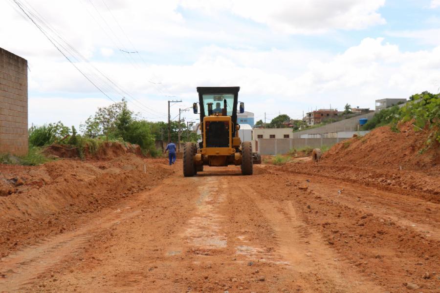 Avançam obras da Avenida Espírito Santo, em Arlindo Villaschi