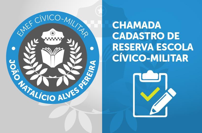 Educação convoca alunos do cadastro de reserva para escola cívico-militar