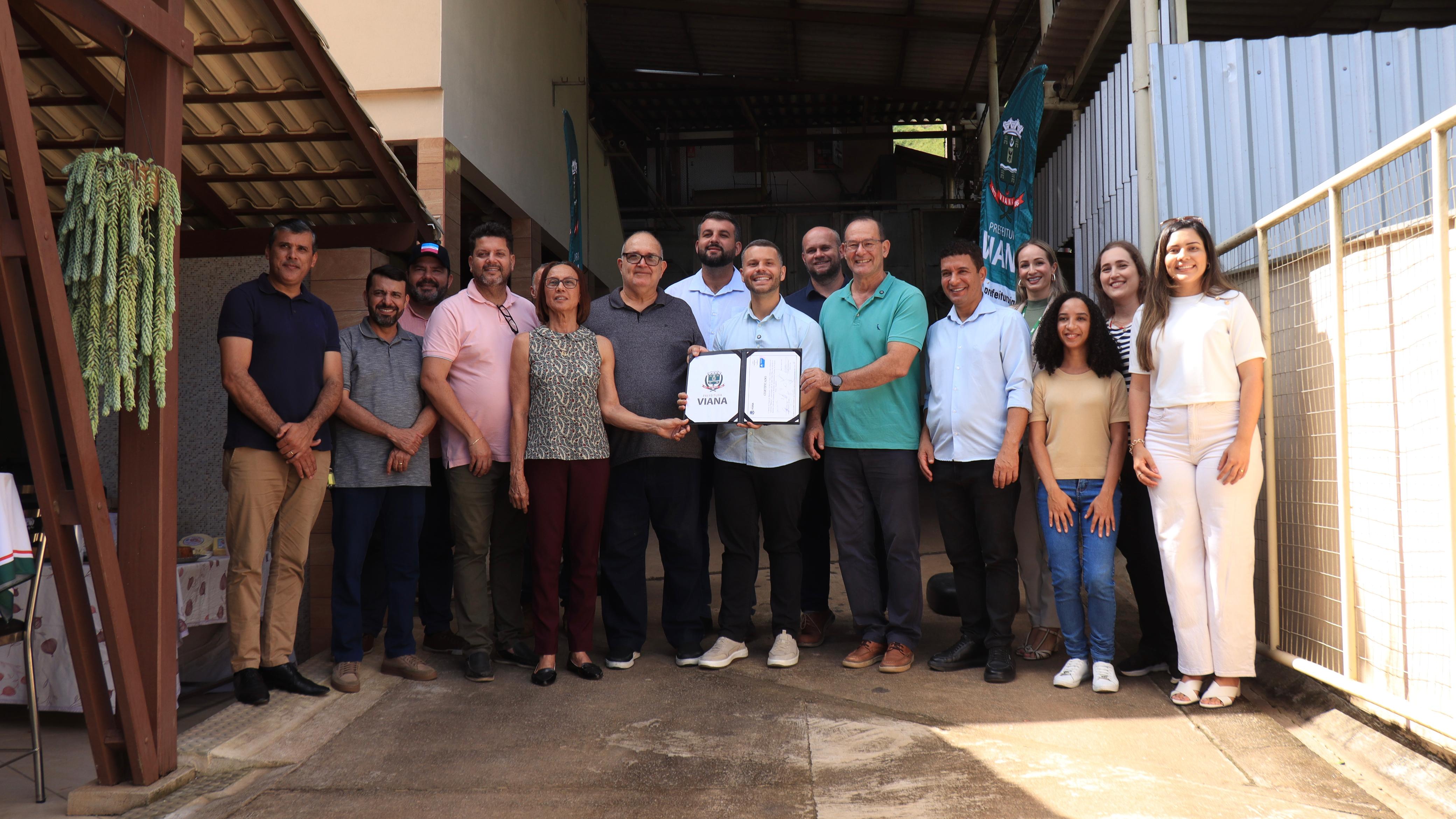 Fábrica de Laticínios Mineiro recebe certificado do SUSAF e poderá comercializar seus produtos em todo o Estado