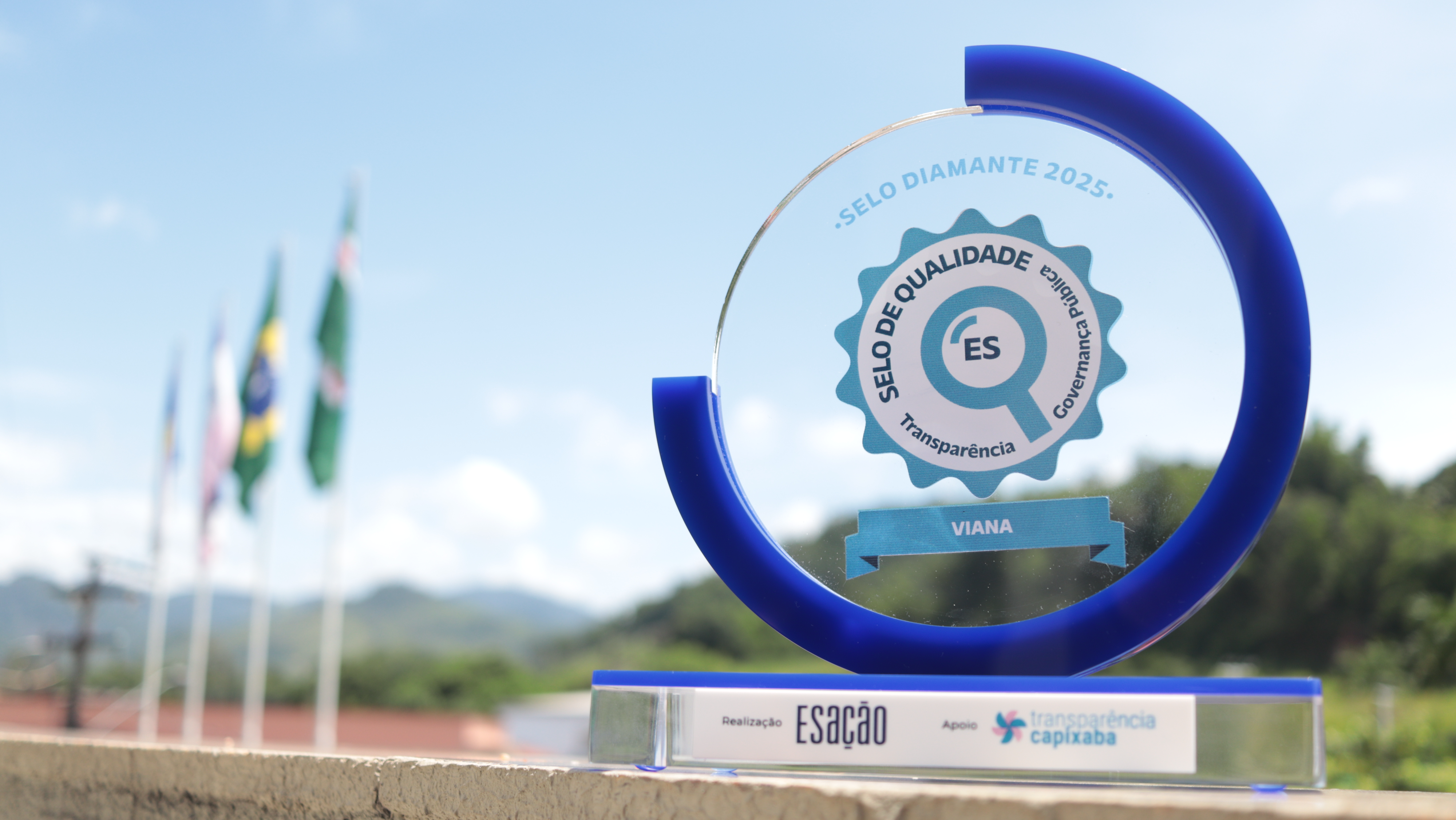 Viana recebe Selo Diamante de Qualidade em Transparência e Governança Pública