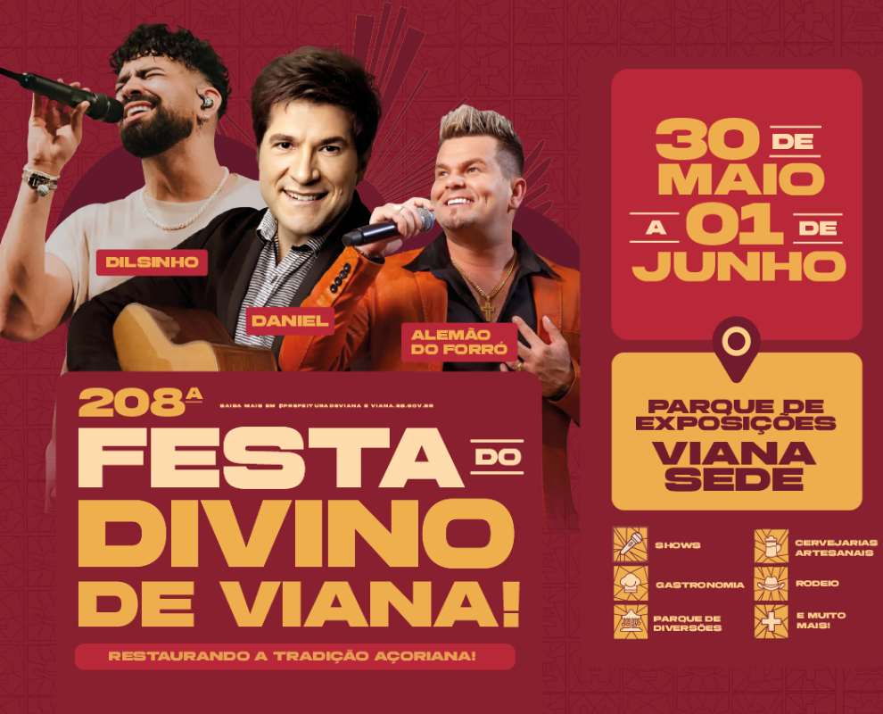 Festa do Divino está de volta com grandes atrações nacionais, rodeio, feira e muita diversão