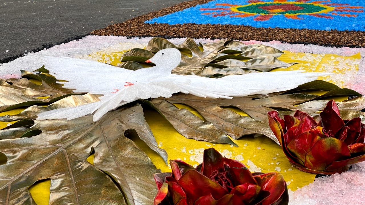Comunidades de Viana celebram Corpus Christi com tapetes tradicionais