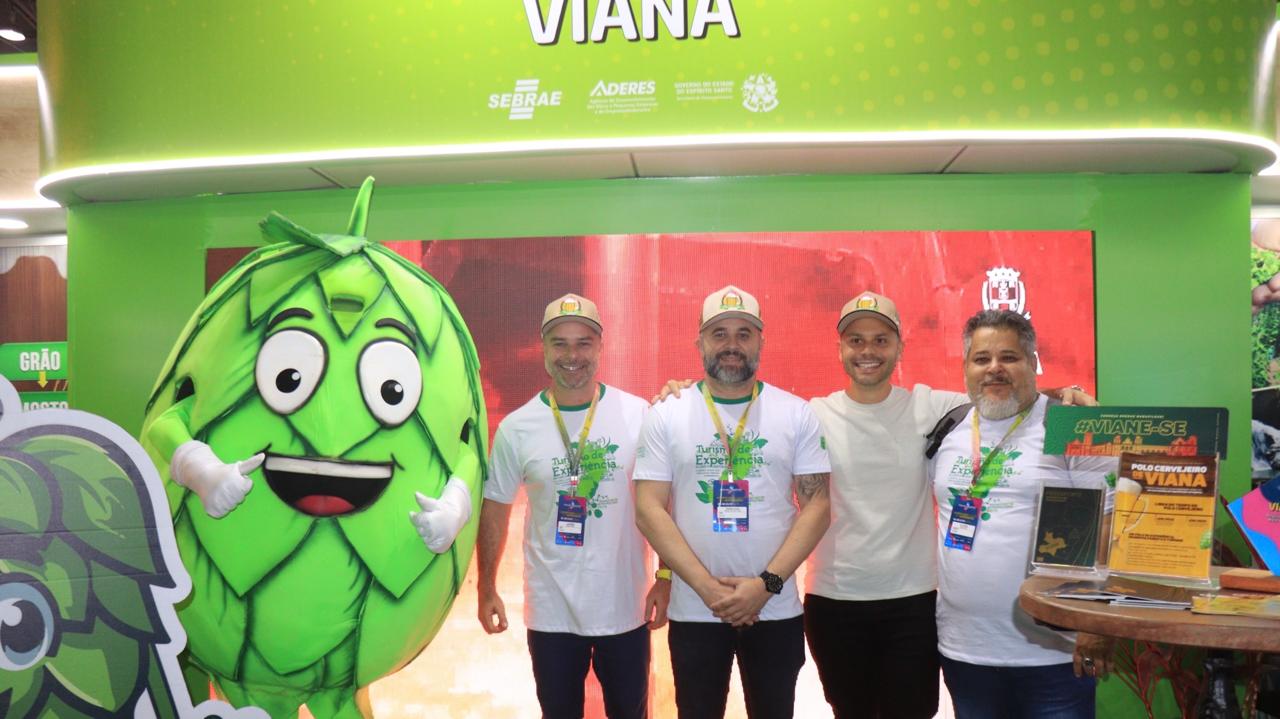 Viana encanta na Feira dos Municípios com cervejas artesanais e experiências sensoriais