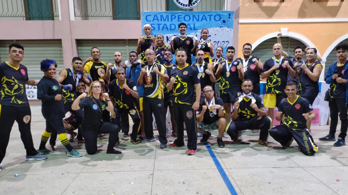 Lutadores de Kickboxing de Viana conquistam primeiro lugar em torneio estadual