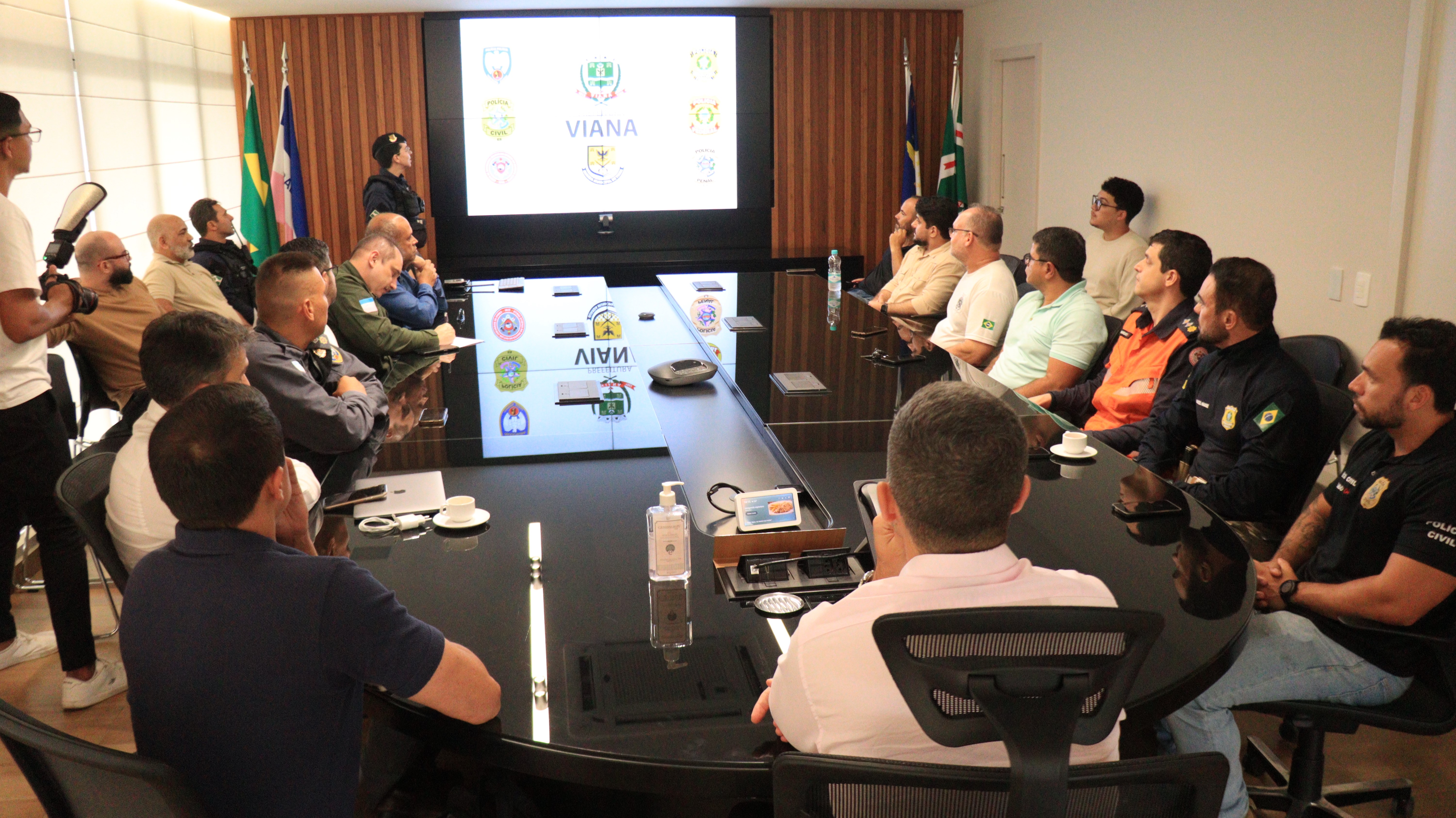 Viana apresenta queda em diversos índices criminais e reforça integração das forças de segurança