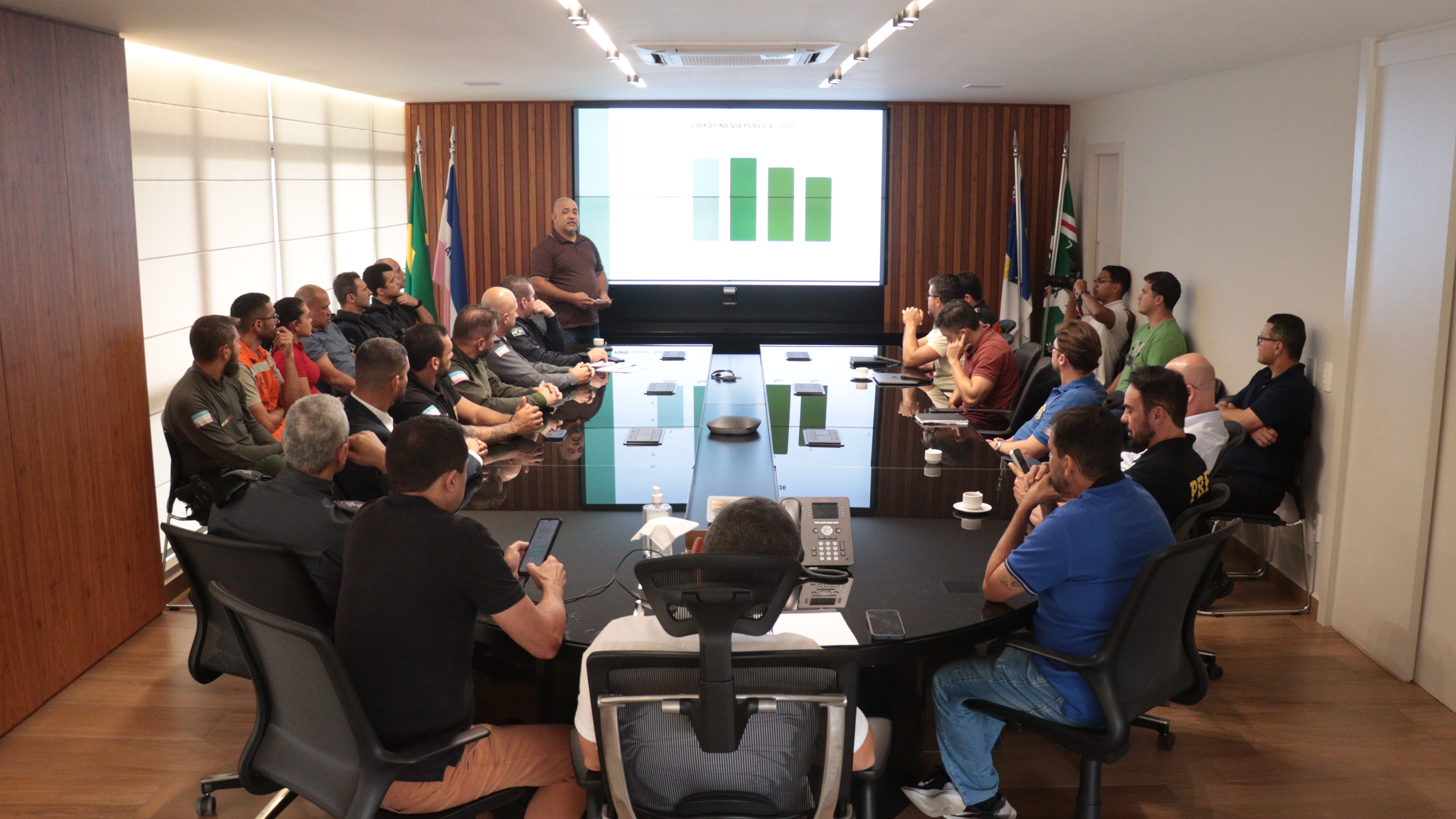 Viana reforça integração entre forças de segurança e registra queda de 51,54% nos crimes contra o patrimônio