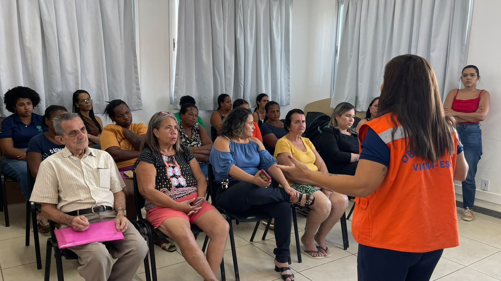 Defesa Civil de Viana fortalece cultura da prevenção com ação no CRAS de Campo Verde