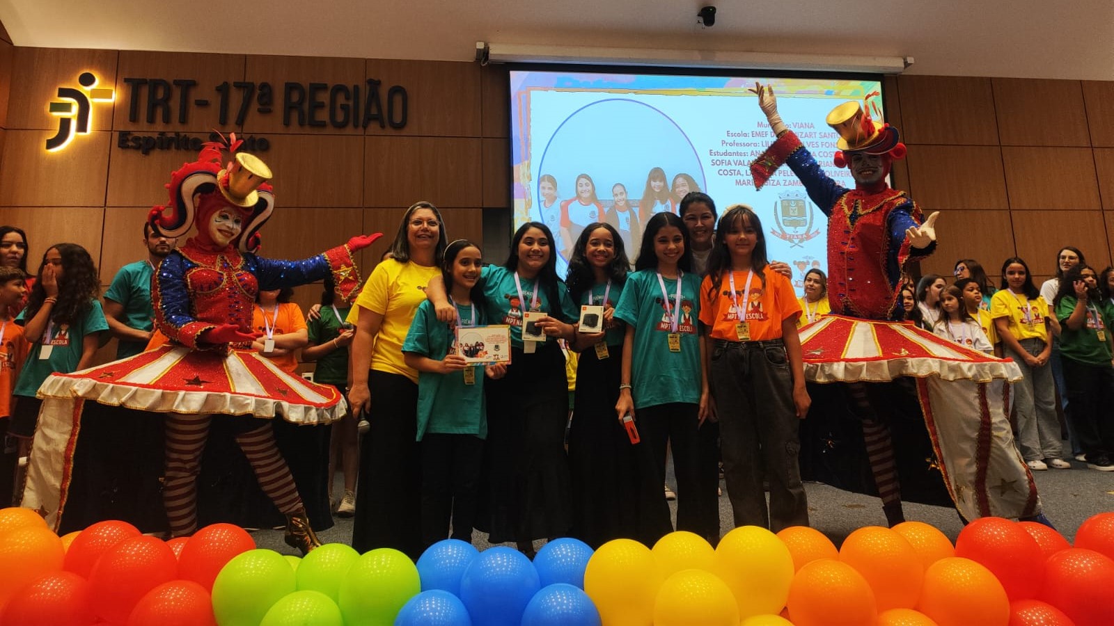 Escolas de Viana se destacam no Prêmio MPT 2025