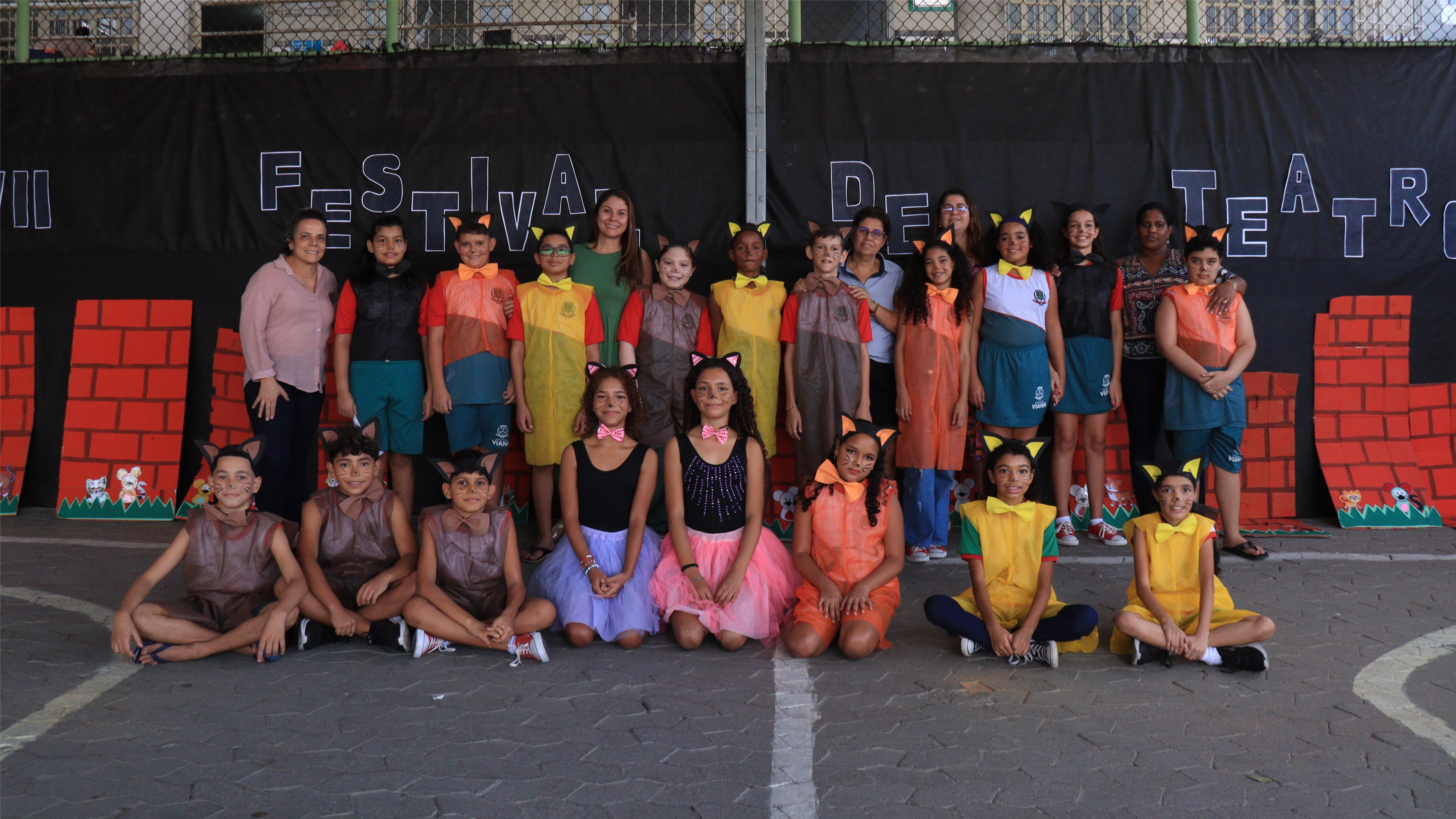 Crianças da EMEF Gislene preparam clássico de Chico Buarque para o 7º Festival de Teatro Escolar