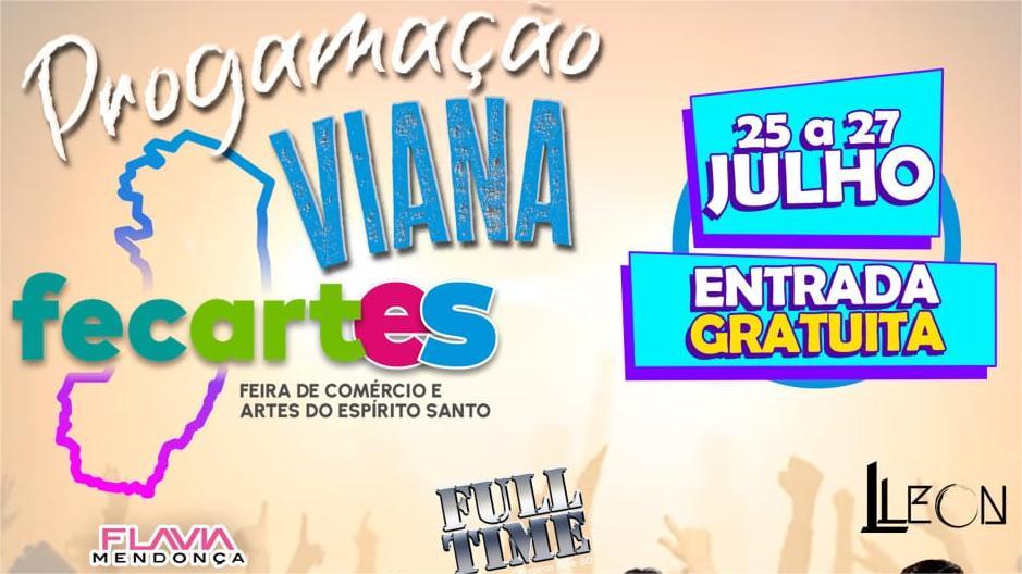 FecartES chega a Viana com três dias de cultura, empreendedorismo e lazer para toda a família