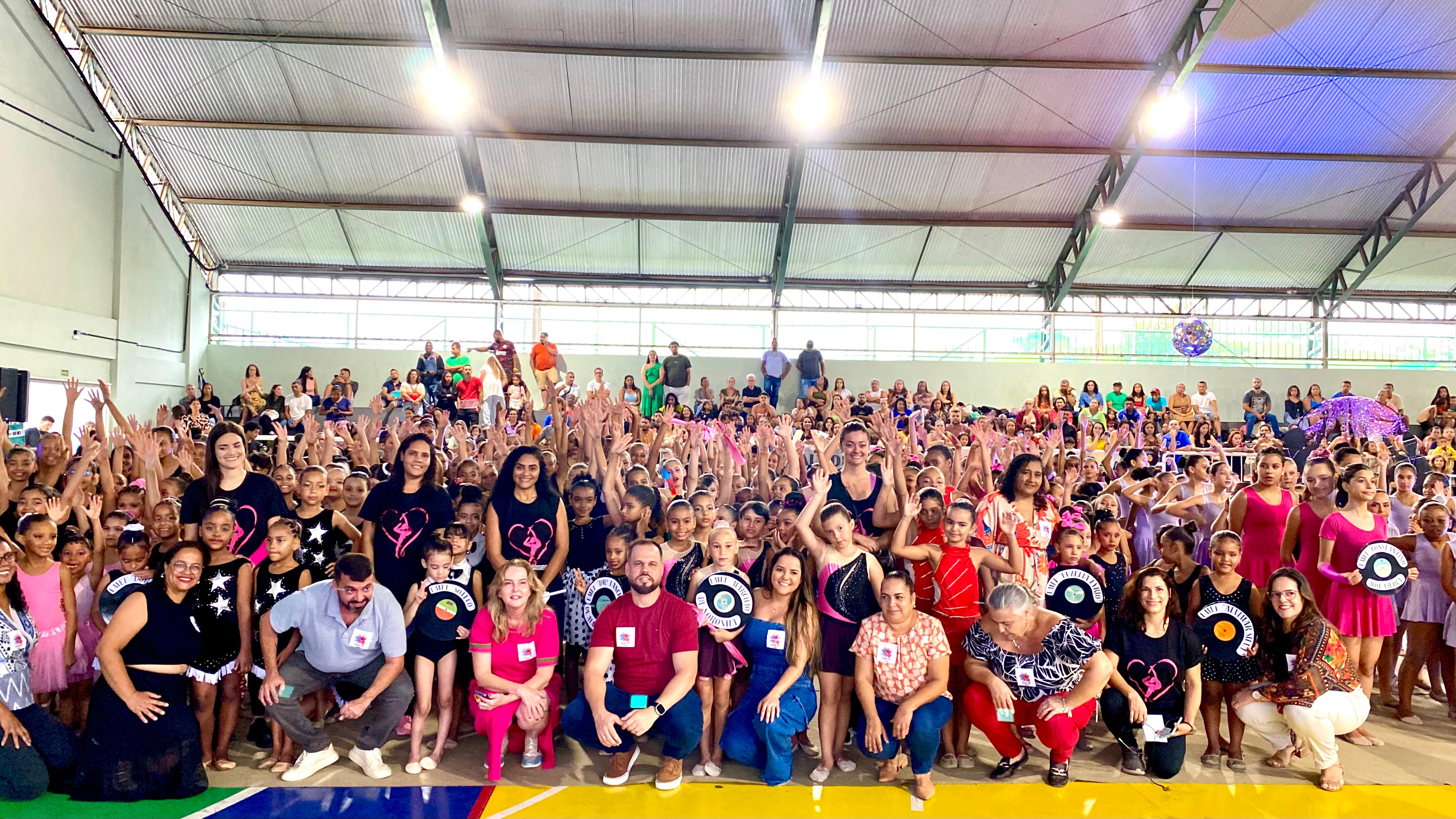 IX Festival de Ginástica Rítmica encanta público e destaca talentos nas escolas de Viana