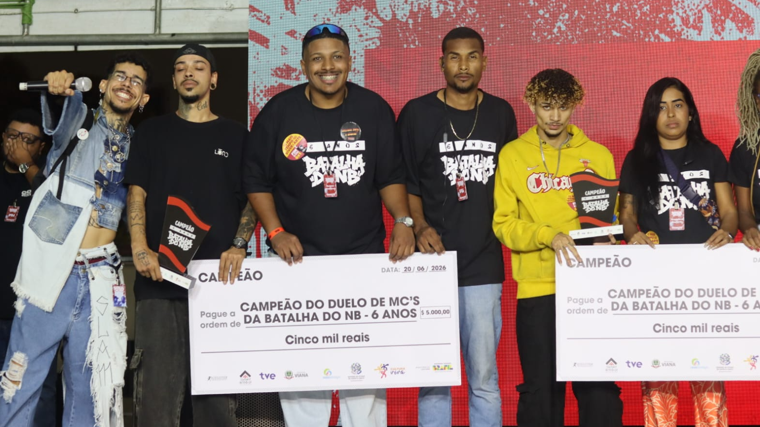 Final da Batalha do NB consagra Kael MC e Peter do Busão como campeões de rimas em Viana
