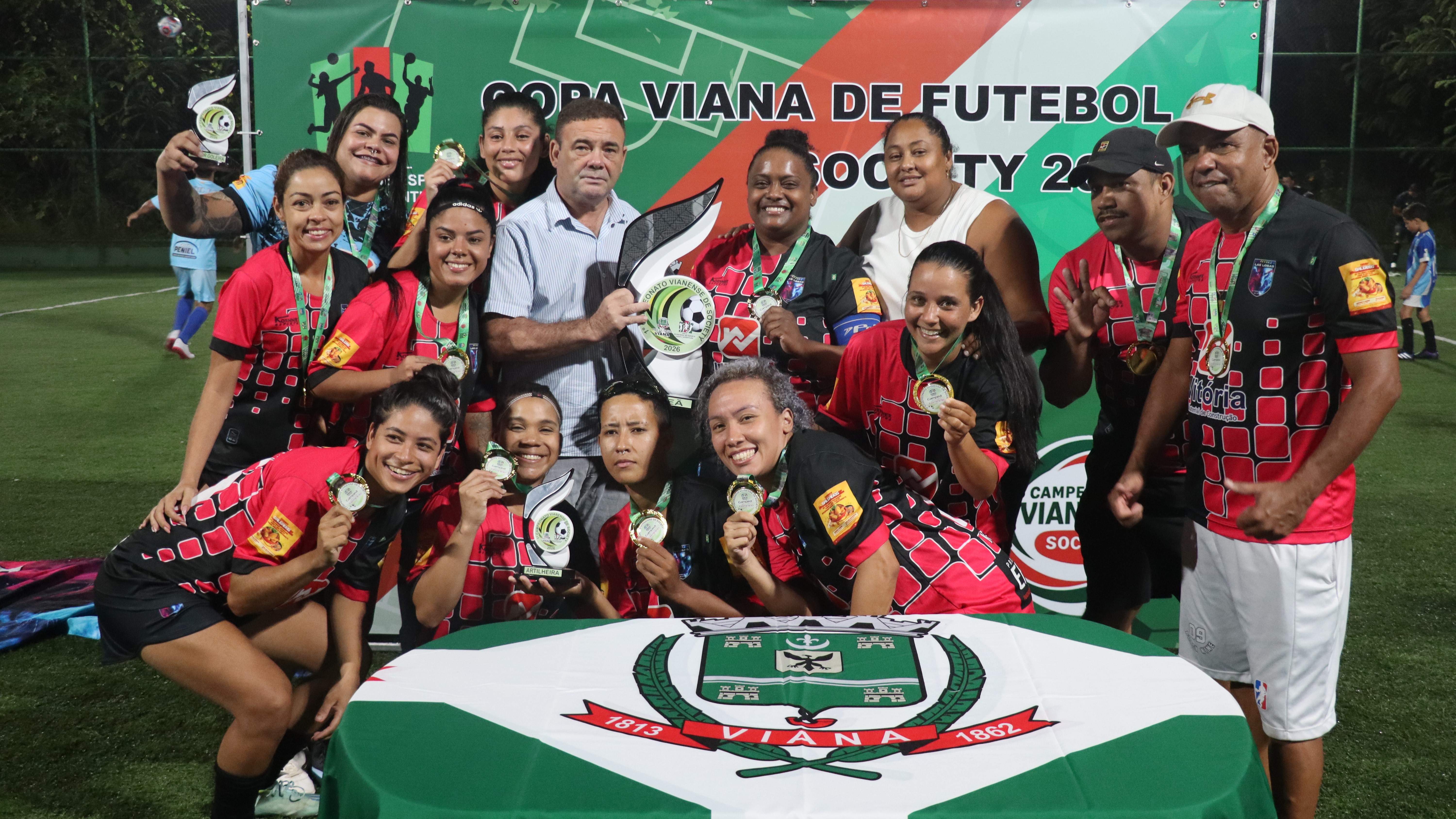 Viradas, gols e emoção até o fim: Viana conhece os campeões do 1º Campeonato de Society