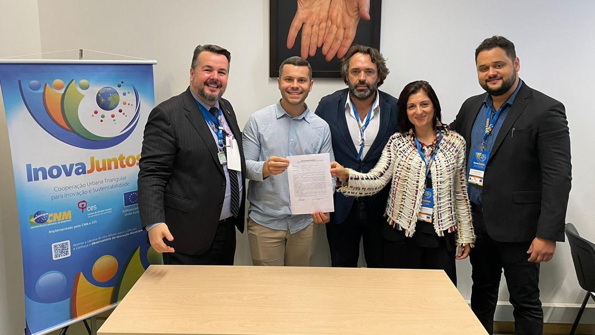 Intercâmbio internacional: Viana assina acordos de cooperação técnica de desenvolvimento e inovação com a União Europeia